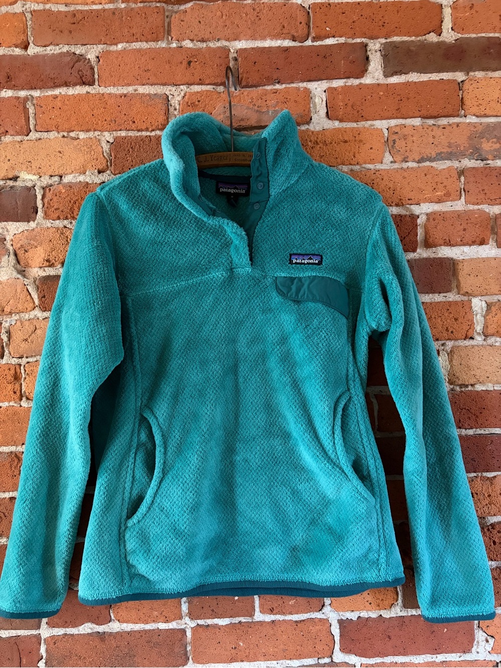 Patagonia Women’s Re-Tool Snap-T® Fleece Pullover Teal Aqua